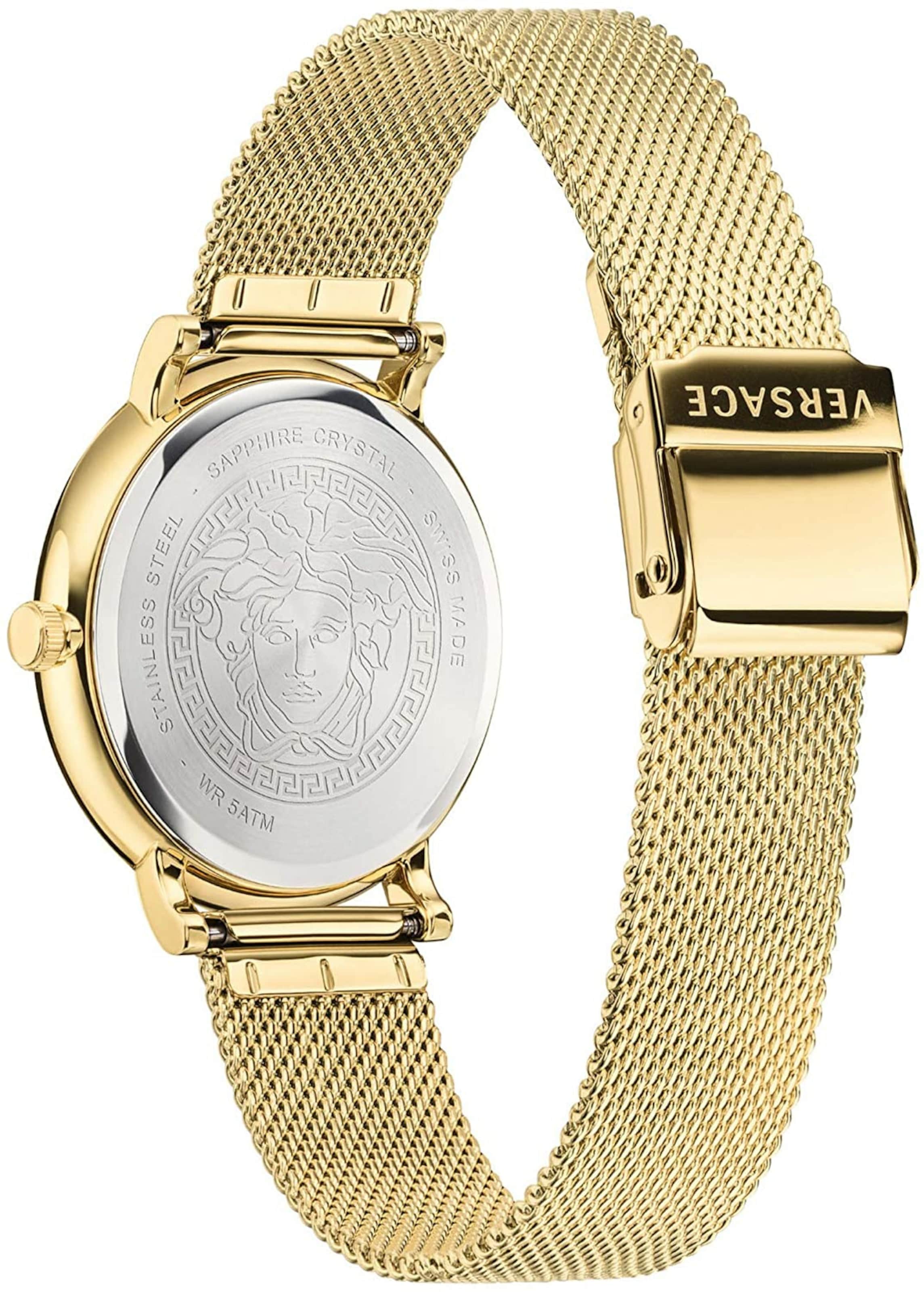 VERSACE Analoguhr ’V-Circle' in Gold
