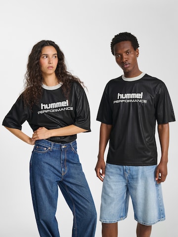 Hummel Functioneel shirt 'Pulse' in Zwart: voorkant