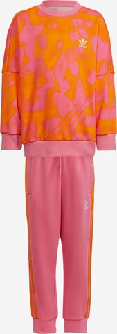 ADIDAS ORIGINALS Sweatsuit ' Summer' in Orange: front