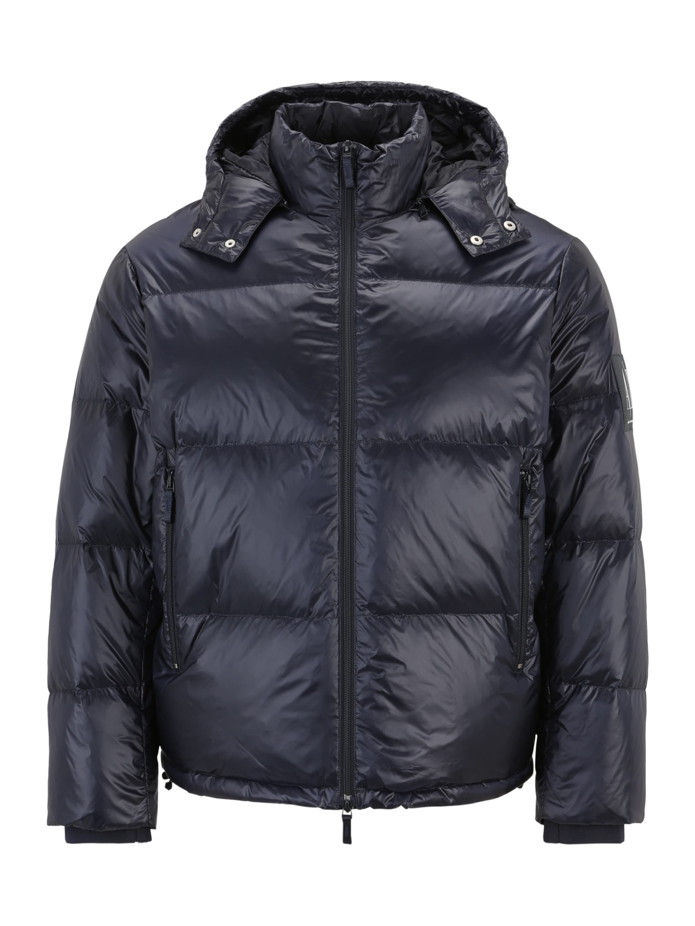 ARMANI EXCHANGE Winter jacket in Blue: front