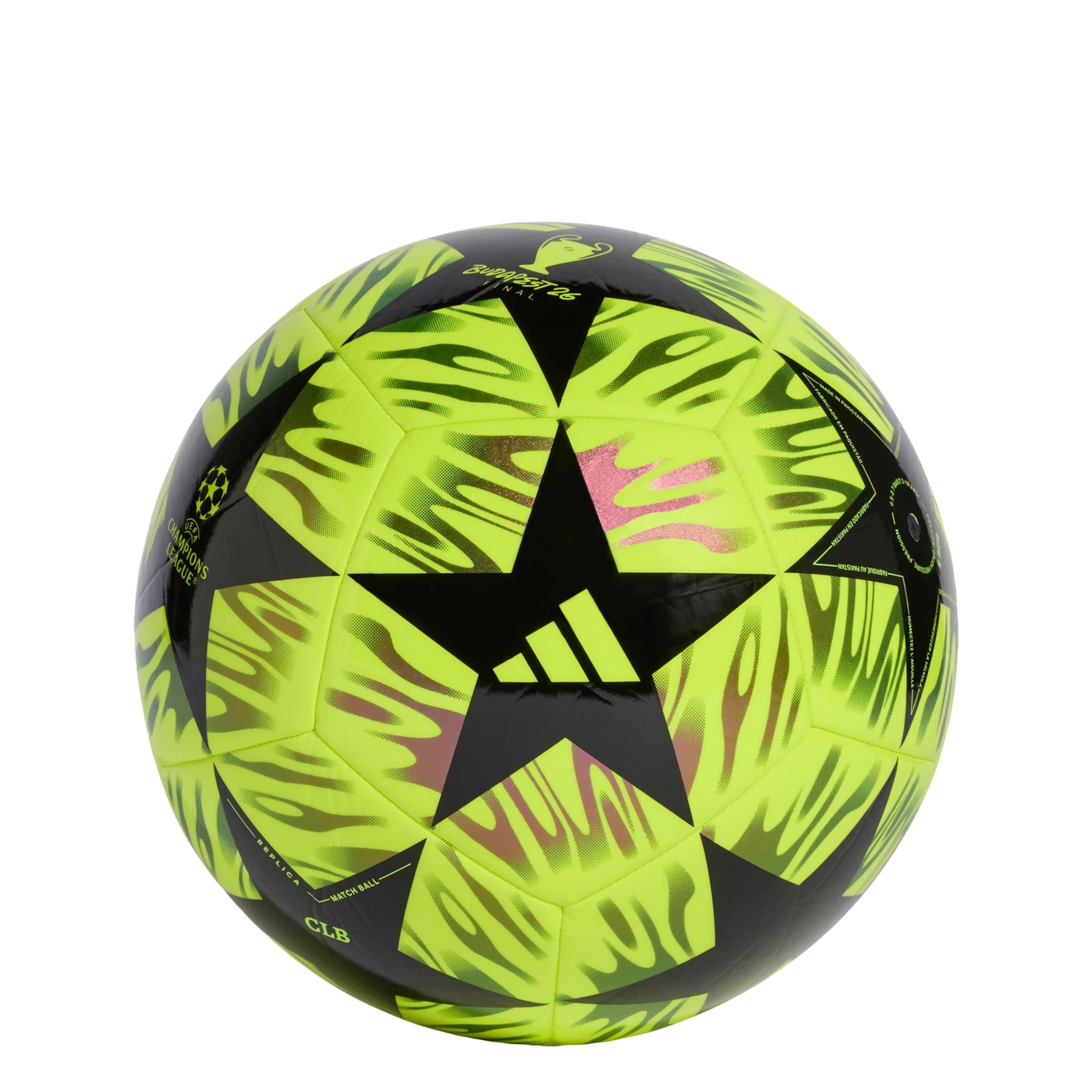 ADIDAS PERFORMANCE Ball 'UEFA Champions League Final Club' in Yellow: front