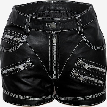Skinny Pantalon Be Noble en noir : devant