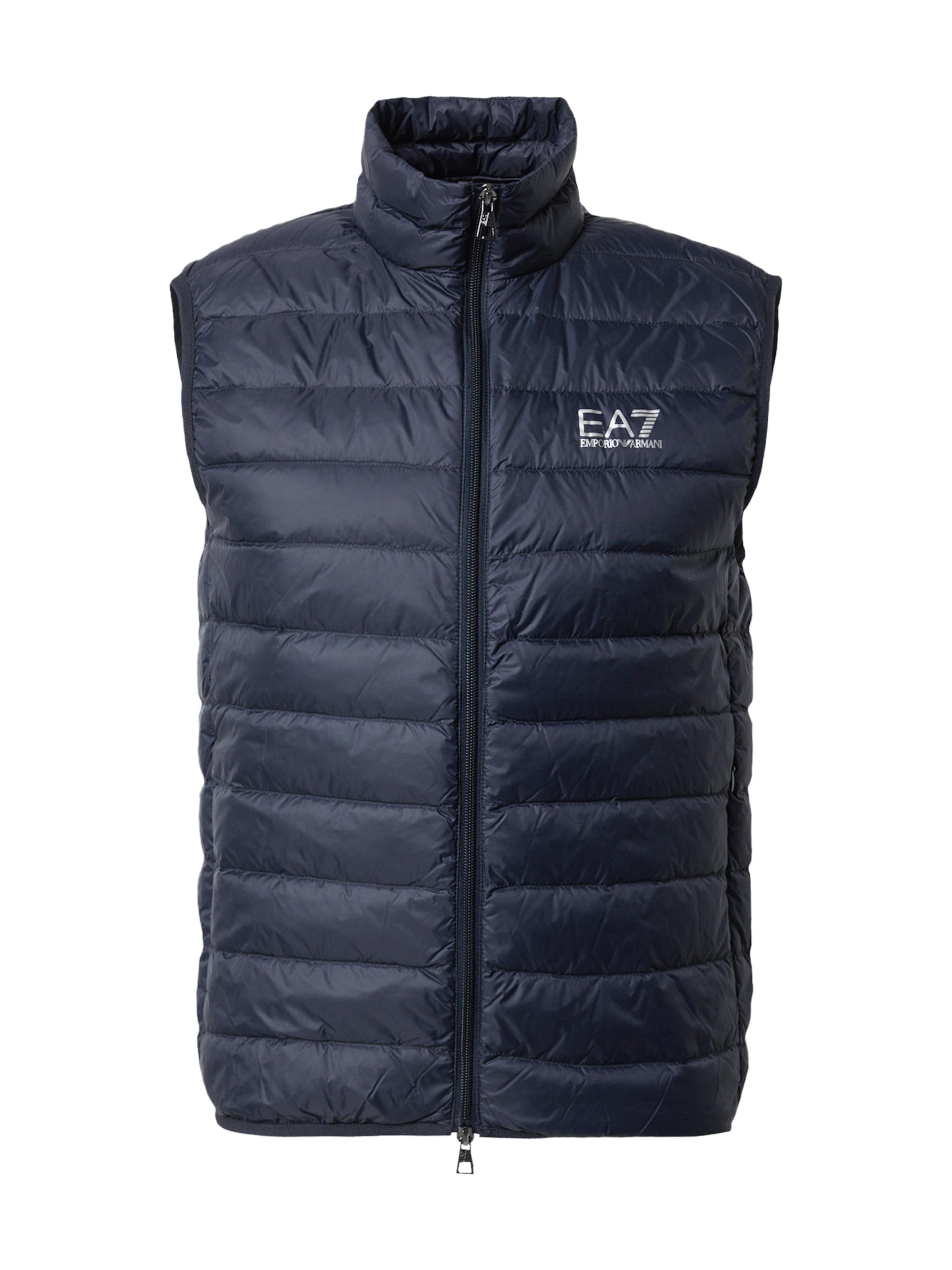 EA7 Emporio Armani Γιλέκο σε μπλε: μπροστά