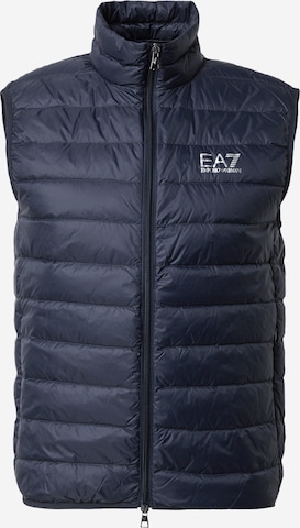 EA7 Emporio Armani Жилетка в Синий: спереди