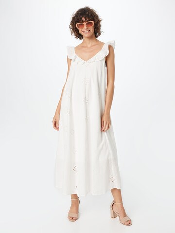 ONLY Letní šaty 'Irma' – bílá
