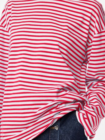 Maglietta 'PCSadie' di PIECES in rosso
