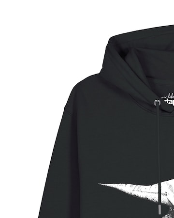 Sweat-shirt 'Astronaut on T-Rex' Watapparel en noir