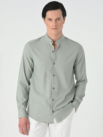 Regular fit Camicia di Antioch in verde: frontale