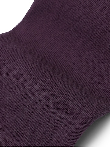 Von Jungfeld Socken 'Herbstfarben' in Lila