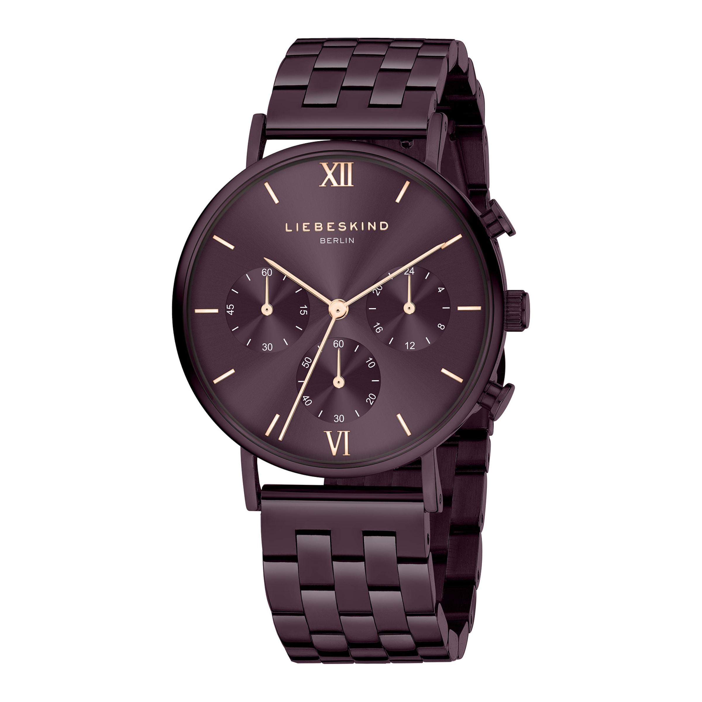 Liebeskind Berlin Analog watch in Purple: front