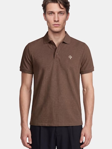 Crystal Paris Shirt 'Vale'‌‌‌‌‌‌‌‌ in Braun: Vorderseite