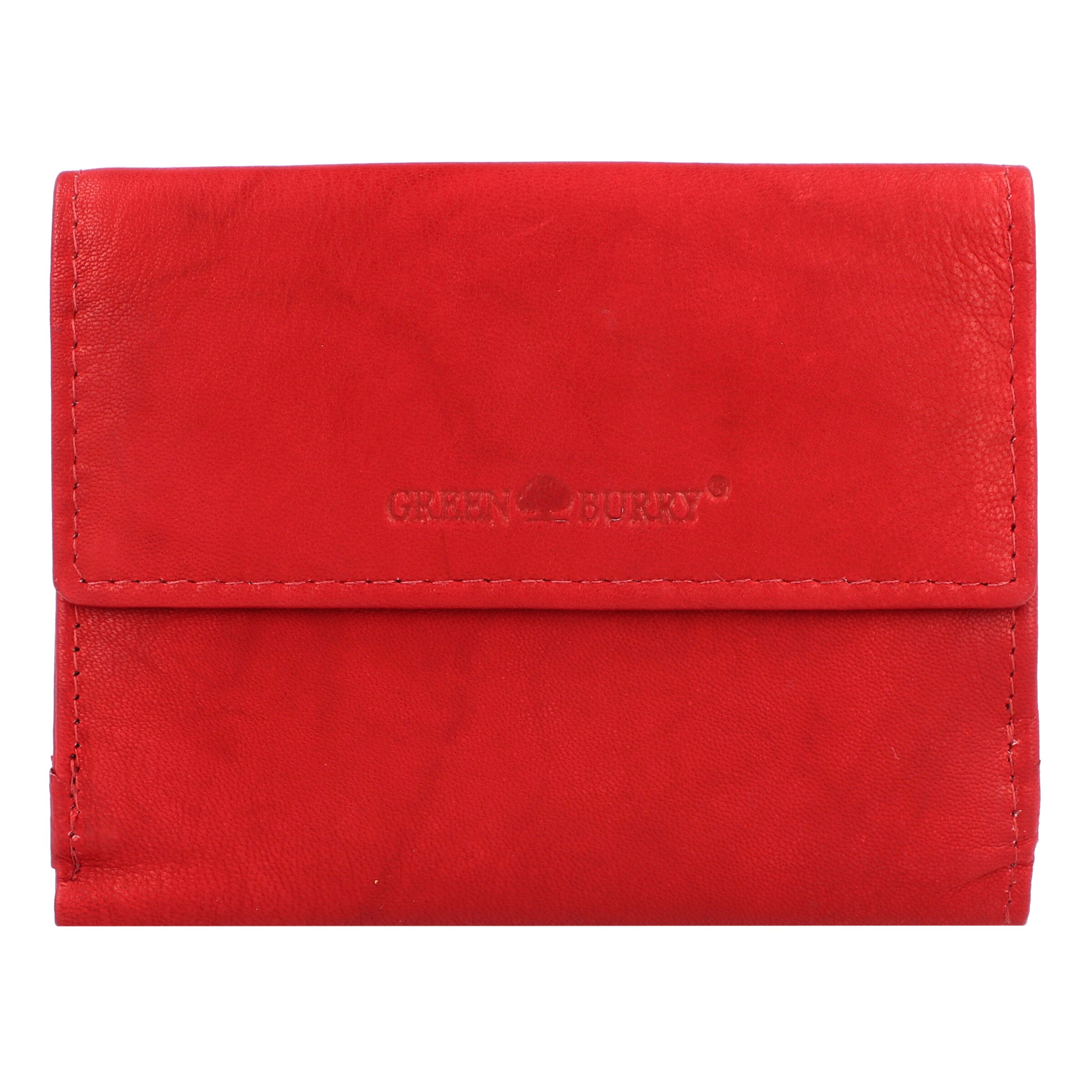 Porte-monnaies GREENBURRY en rouge : devant