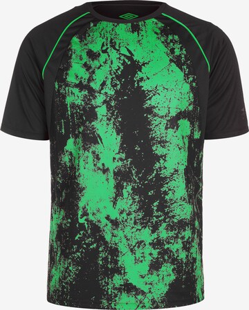 T-Shirt fonctionnel UMBRO en vert : devant