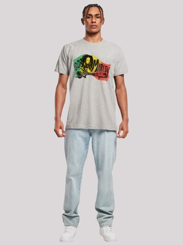 F4NT4STIC Shirt 'Bob Marley' in Grijs