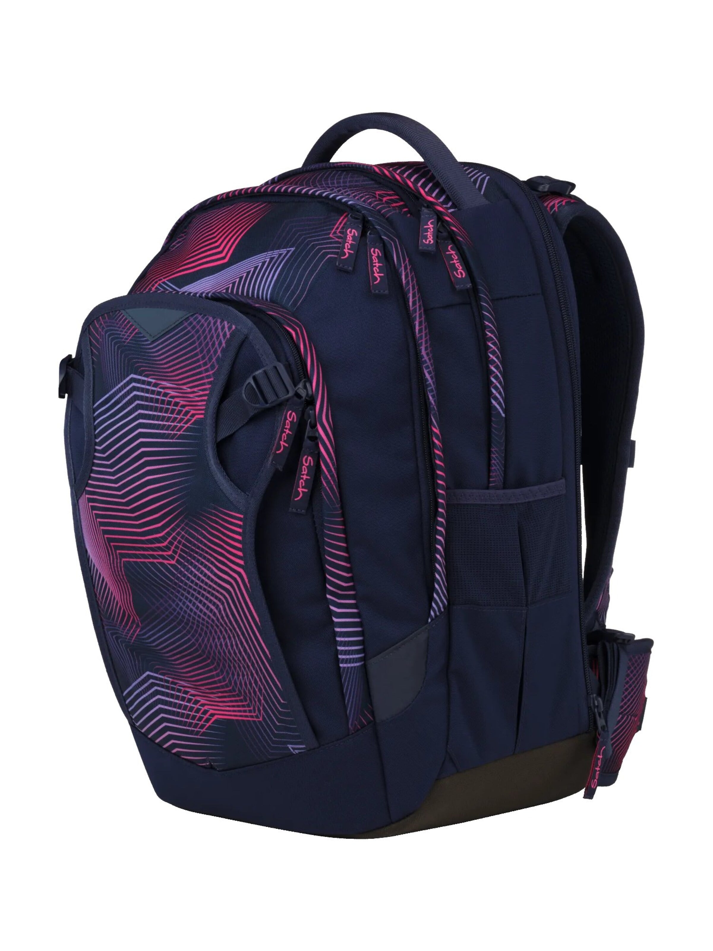 Satch Backpack 'Schulrucksack match plus' in Pink