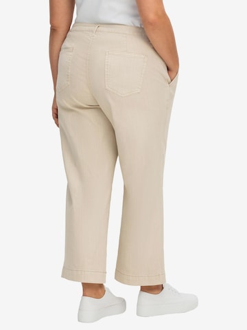 SHEEGO Loose fit Pants in Beige