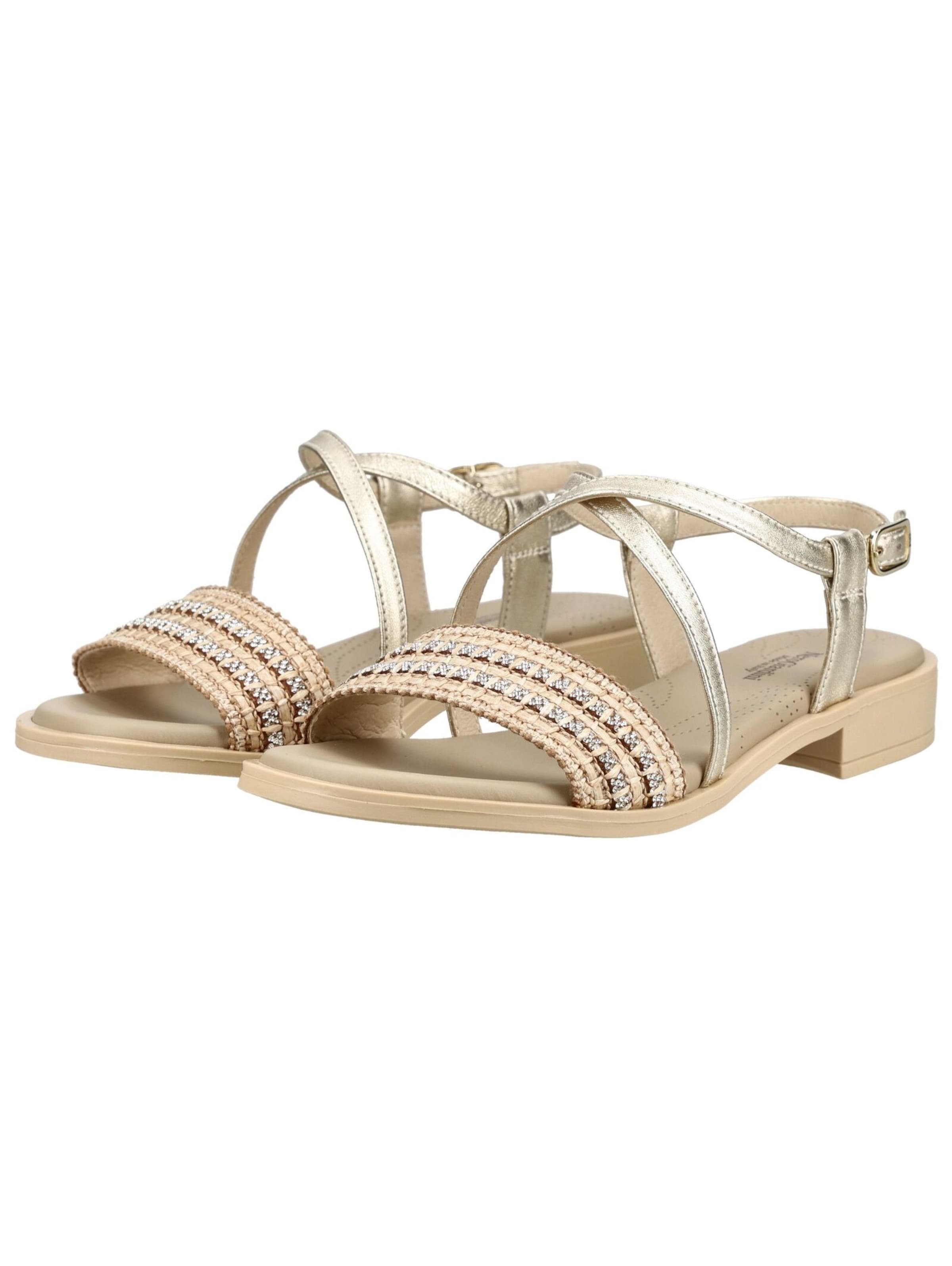 Nero Giardini Sandalen met riem in Beige