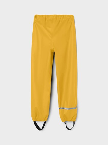 NAME IT Loose fit Athletic Pants in Yellow