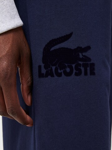 Regular Pantalon LACOSTE en bleu