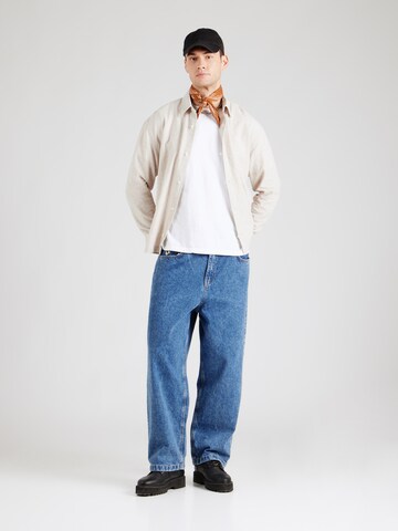 Coupe regular Chemise HOLLISTER en gris