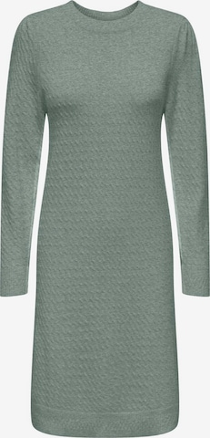ONLY Knitted dress in Green: front