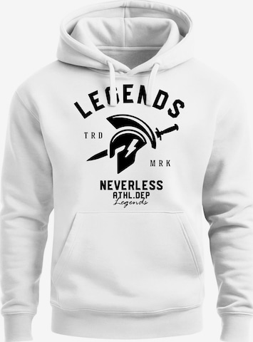 Neverless Sweatshirt 'Legends' in Weiß: Vorderseite