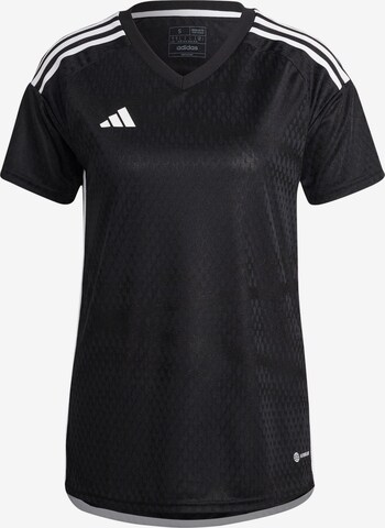 Maillot 'Tiro 23' ADIDAS PERFORMANCE en noir : devant