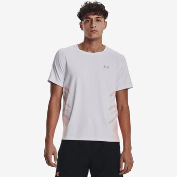 UNDER ARMOUR Performance Shirt in White: front