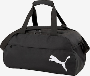PUMA Sports Bag in Black: front