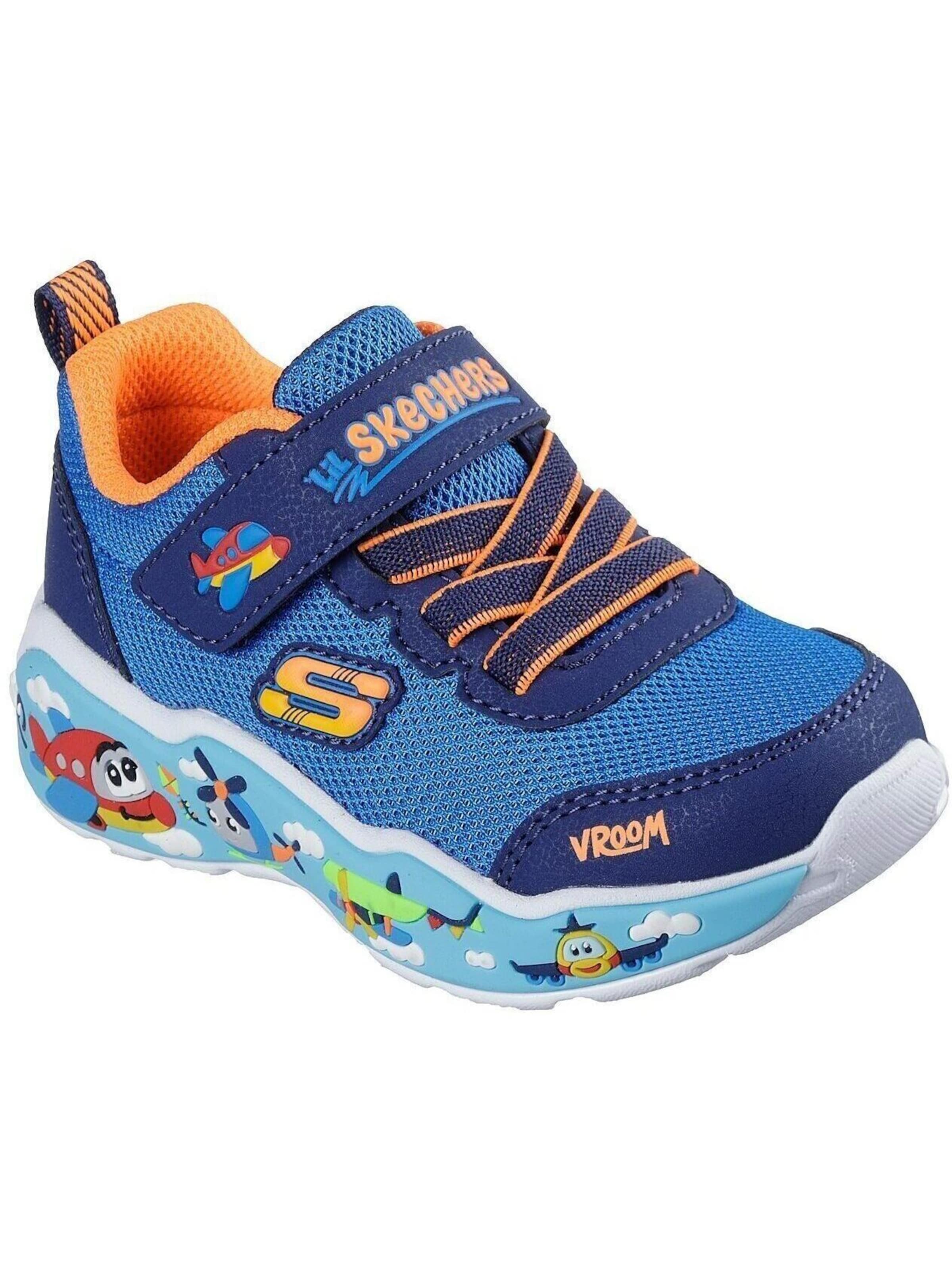 Scarpa sportiva 'Play Scene' di SKECHERS in blu: frontale