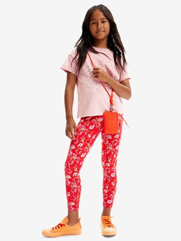 Desigual - Camiseta en rosa