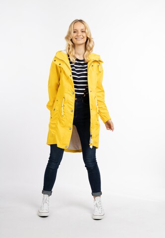 Manteau fonctionnel Schmuddelwedda en jaune