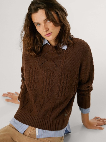 Pepe Jeans Sweater 'Cosma' in Brown