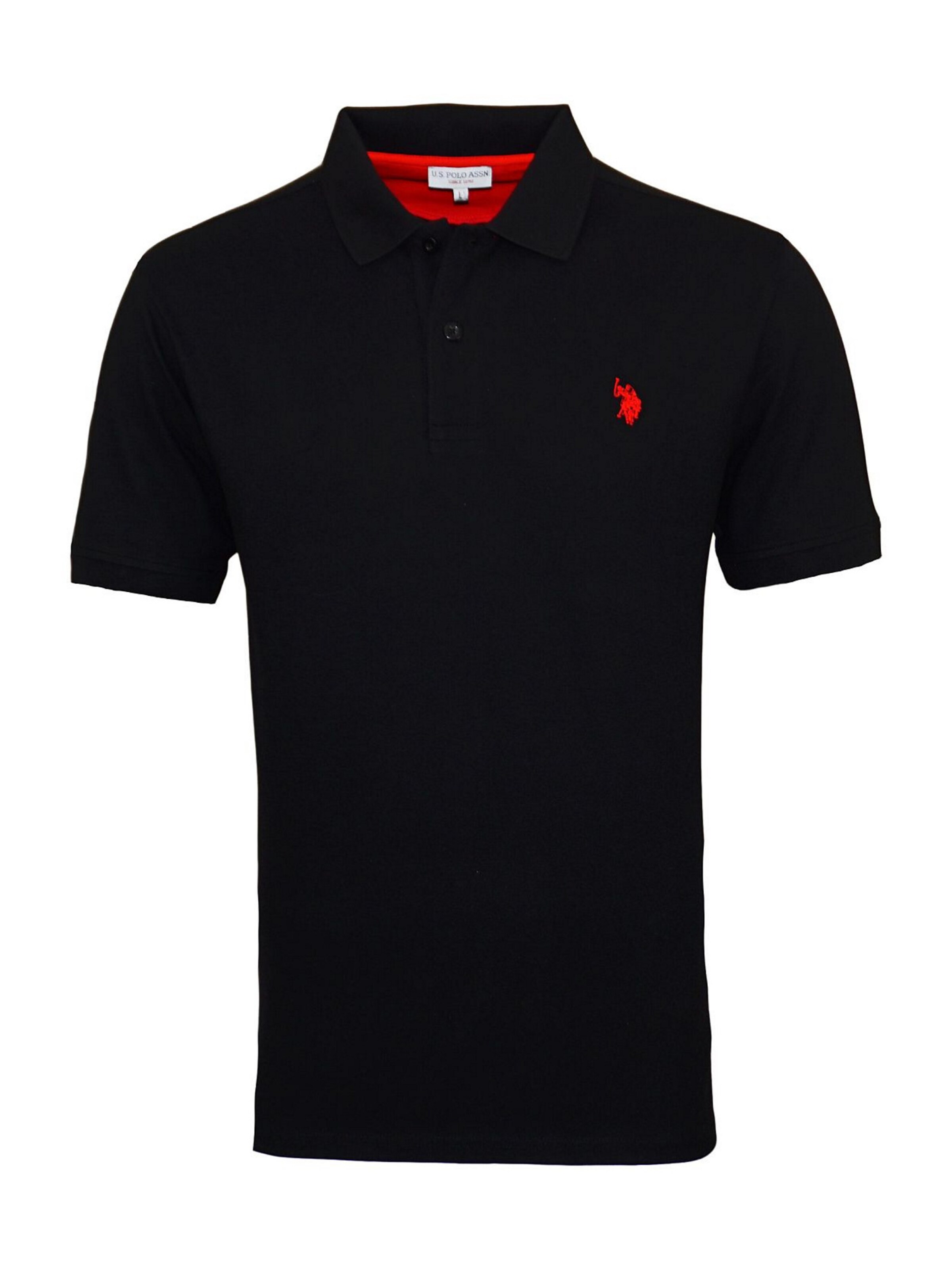 Maglietta di U.S. POLO ASSN. in nero: frontale