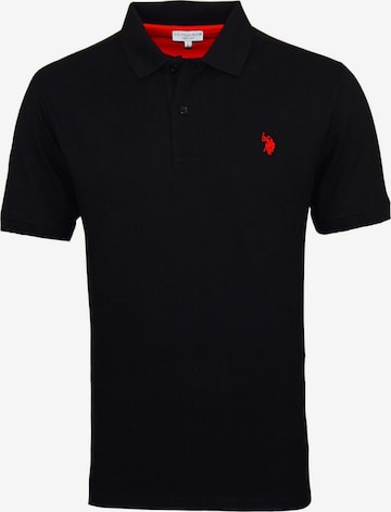 U.S. POLO ASSN. Shirt in Zwart: voorkant