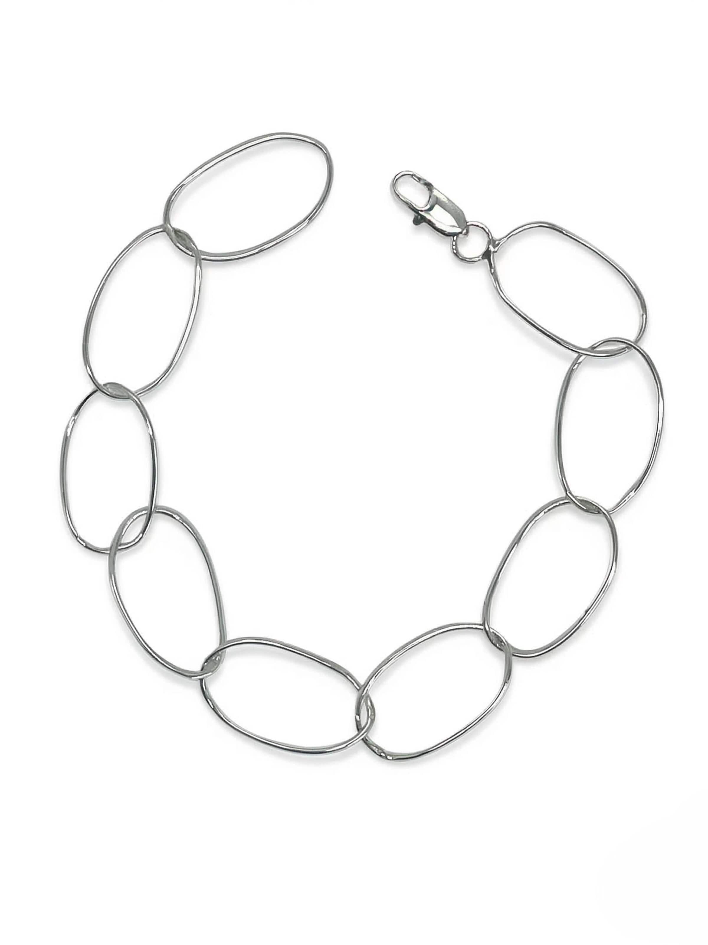 Braccialetto di Plata Única in argento: frontale