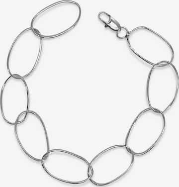Braccialetto 'Bracelet with 100% silver chain and soldered links' di Plata Única in argento: frontale