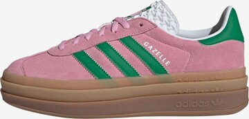 ADIDAS ORIGINALS Ниски маратонки 'Gazelle Bold' в розово: отпред