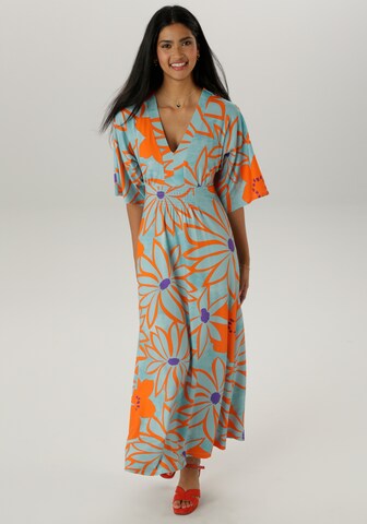 Aniston SELECTED Kleid in Blau: Vorderseite