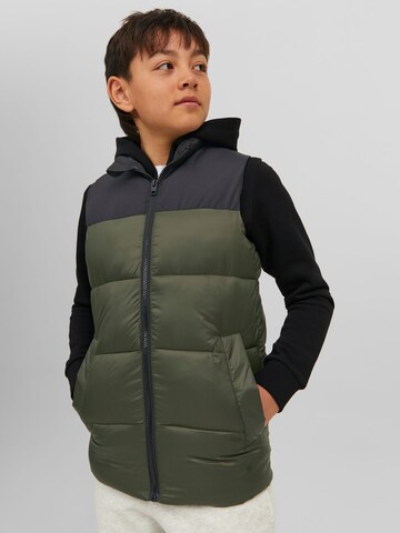 Jack & Jones Junior Vest in Green