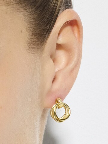 Luxenter - Pendientes 'ULESS' en blanco