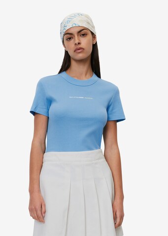 T-shirt 'KANGOL' Marc O'Polo DENIM en bleu : devant