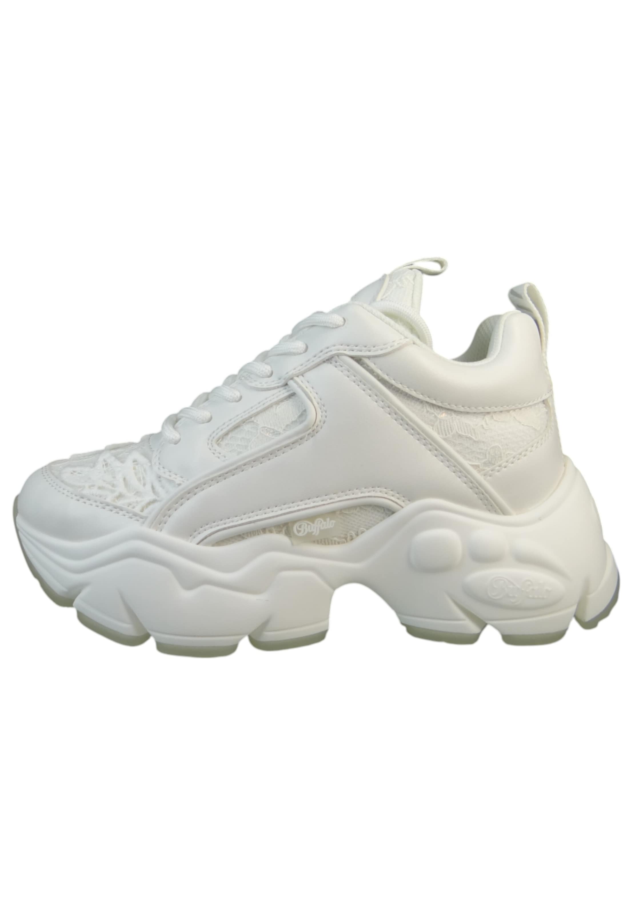 Baskets basses 'Binary Bloom' BUFFALO en blanc