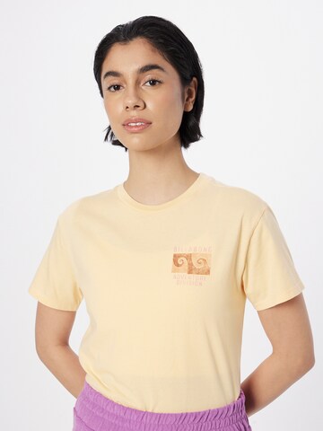 BILLABONG Koszulka 'DIV' w kolorze żółty