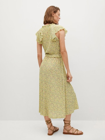 MANGO Summer Dress 'Graciela' in Yellow