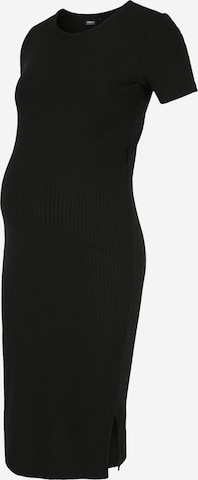 Only Maternity فستان 'NELLA' بلون أسود: الأمام