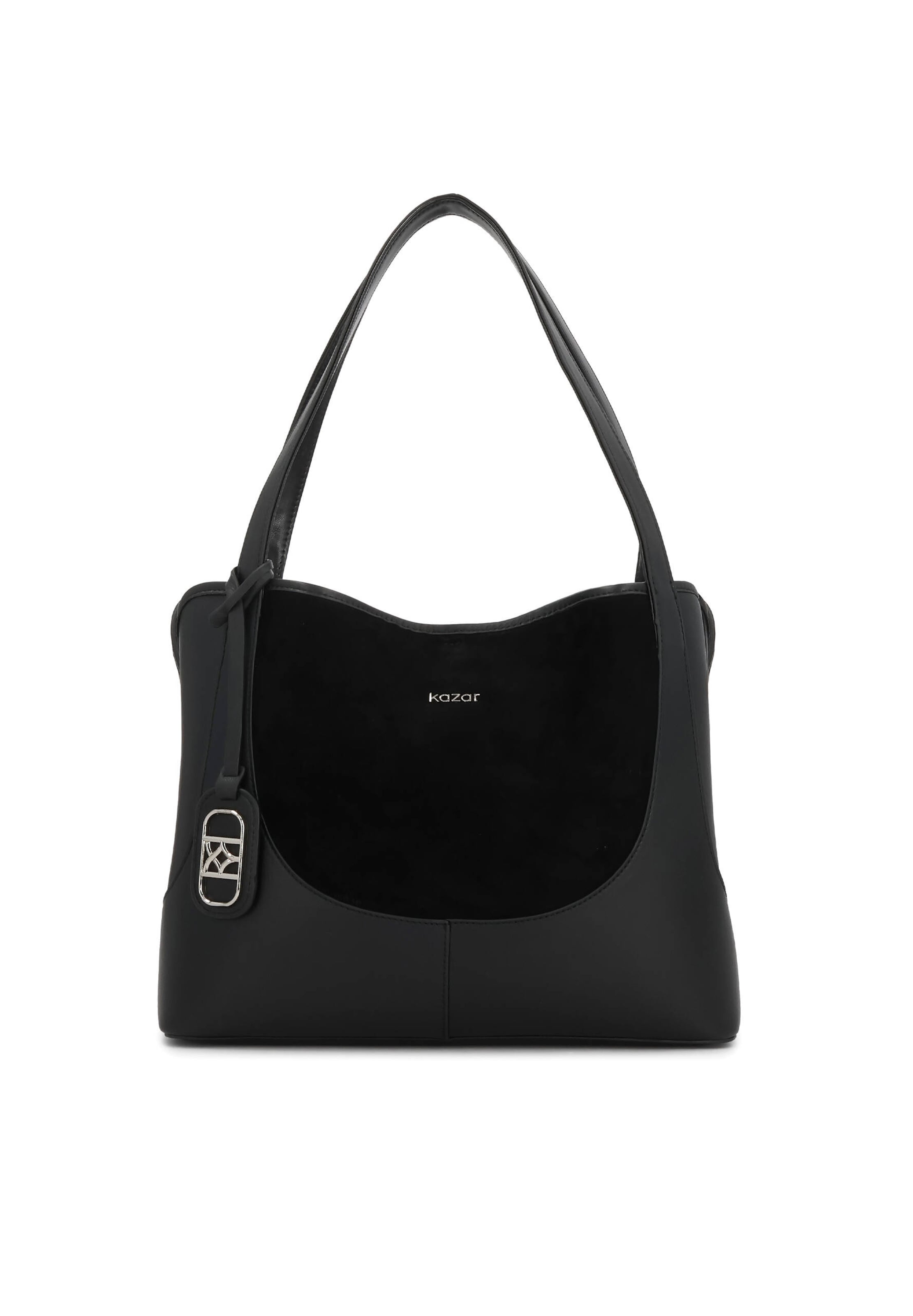 Kazar Torba na ramię w kolorze czarny: przód