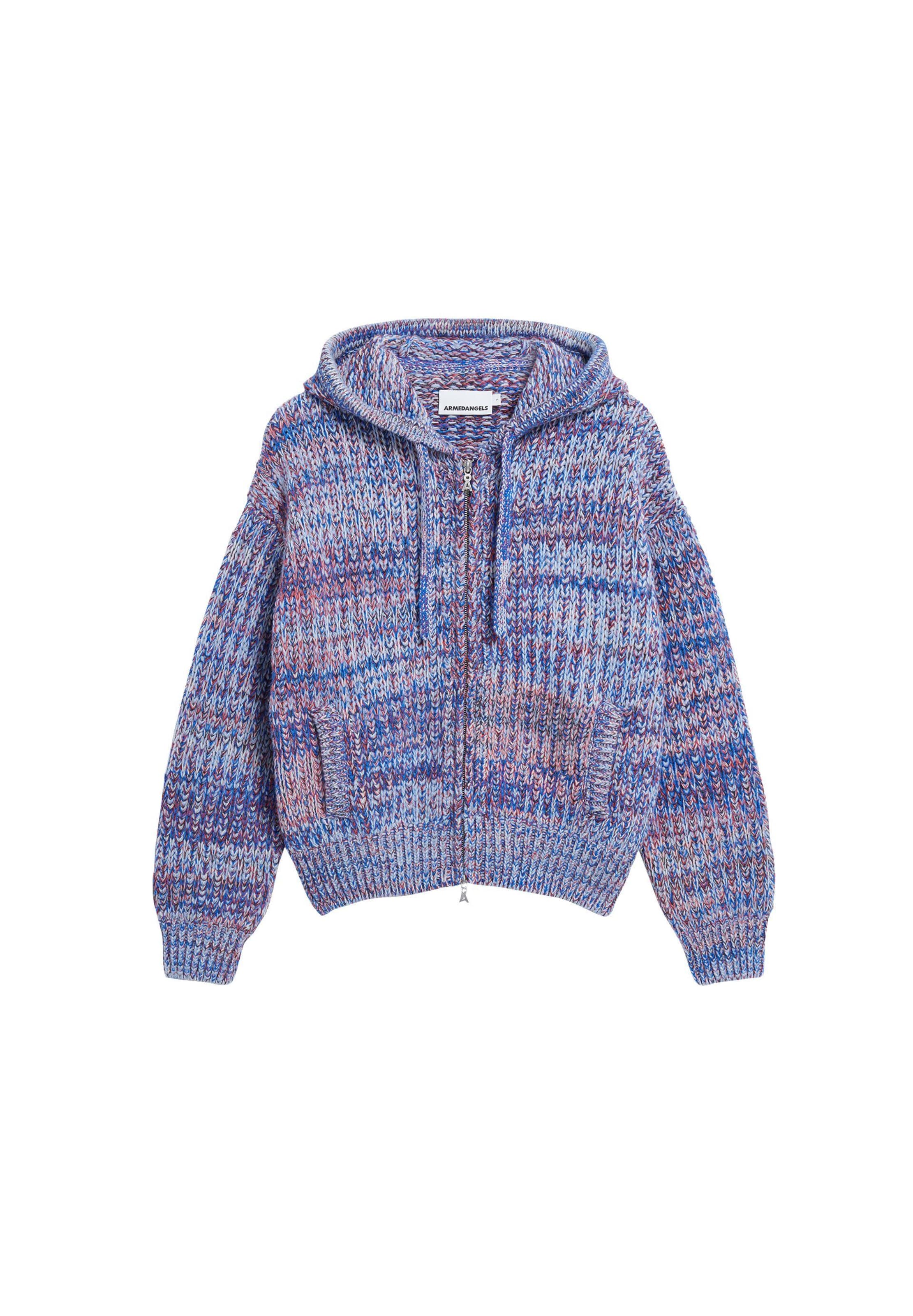 ARMEDANGELS Knit cardigan in Mixed colours: front