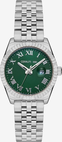 Montre à affichage analogique 'Baccio' CERRUTI 1881 en vert : devant