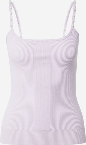 Tops en tricot 'Prince' River Island en violet : devant